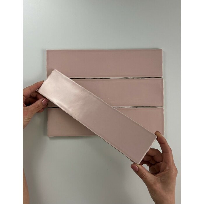 Cifre Cerámica Colonial Pink mat 7,5x30