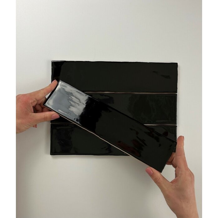 Cifre Cerámica Colonial Black glans 7,5x30