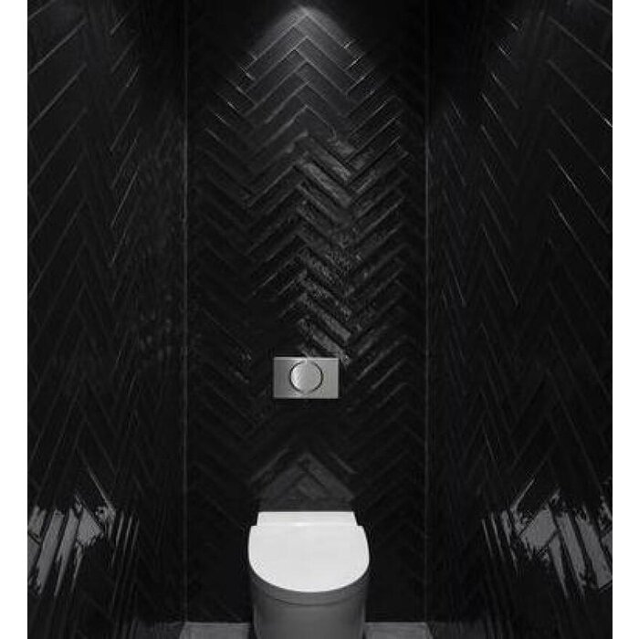 Cifre Cerámica Colonial Black glans 7,5x30