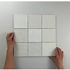By Goof Moos White glans handvorm 13x13