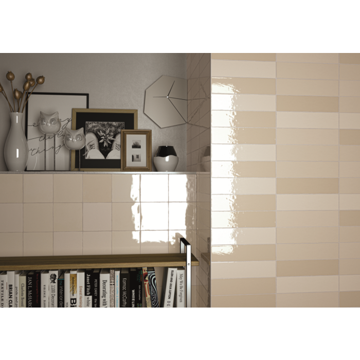 By Goof Moos Ivory glans handvorm 13x13