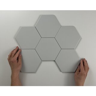 Cifre Cerámica Hexagon Timeless Pearl mat 15x17
