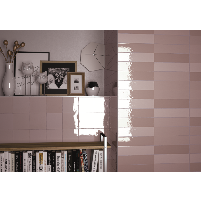 By Goof Moos Pink glans handvorm 13x13