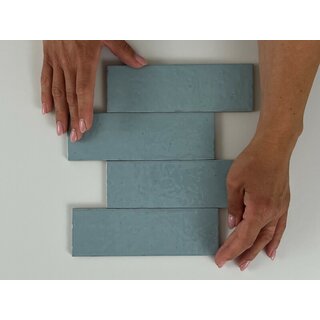 Equipe Cerámicas  Kalma Powder Blue 6x18,6 glans