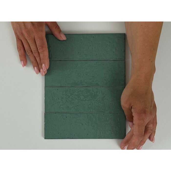 Equipe Cerámicas  Kalma Blue Lake 6x18,6 glans