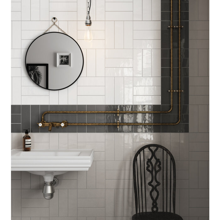 Equipe Cerámicas  Premium Countri Blanco 6,5x20 glans