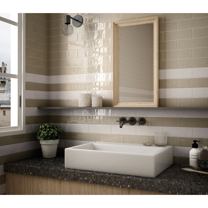 Equipe Cerámicas  Premium Countri Blanco 6,5x20 glans