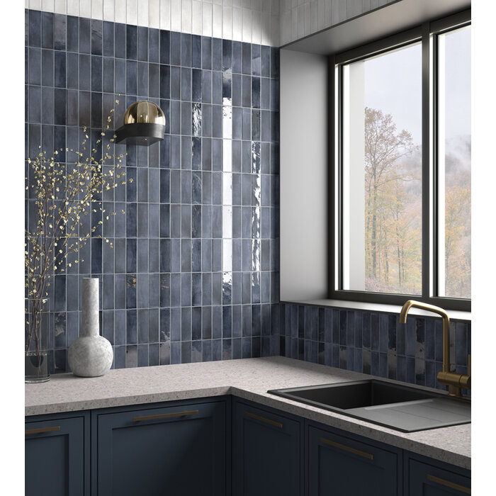 Equipe Cerámicas Premium Koko Blue Night 5x15 mat