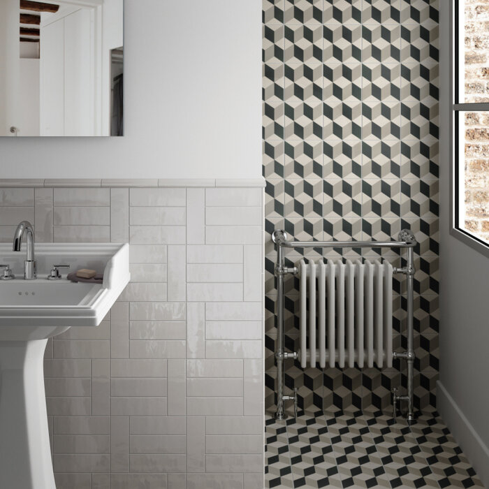 Equipe Cerámicas  Premium Countri Gris Claro 6,5x20 glans