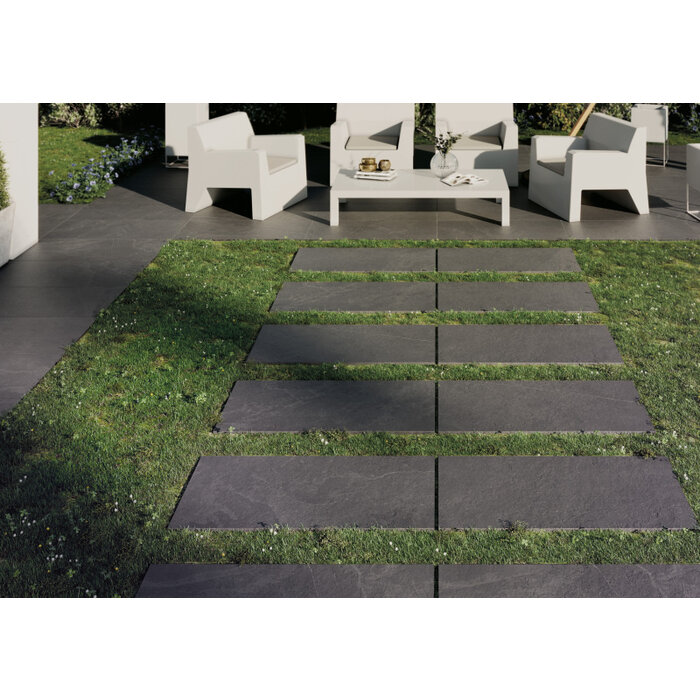 Cifre Cerámica Terrastegel Overland Anthracite 60x120 rett 20mm