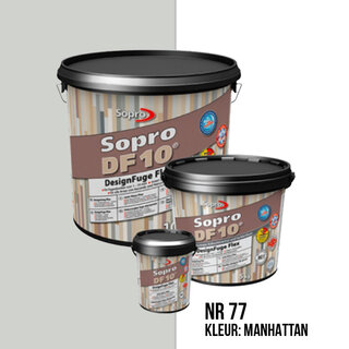 Sopro Voegmortel Sopro DF 10 Flexibel manhatten nr. 77 5kg