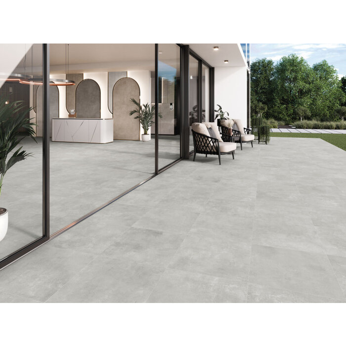 Huismerk tegels Indeed Silver 60x60 rett