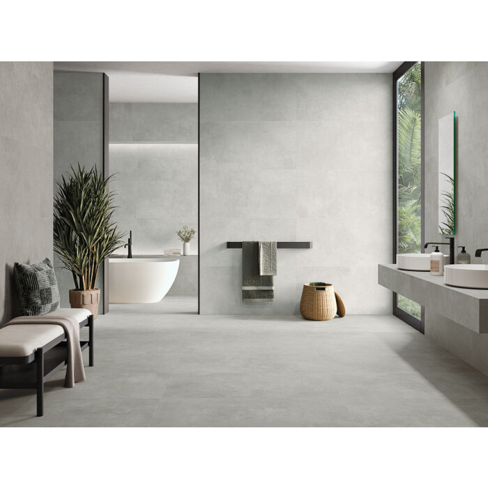 Huismerk tegels Indeed Silver 60x60 rett