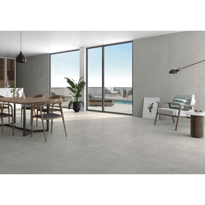 Huismerk tegels Indeed Grey 60x60 rett
