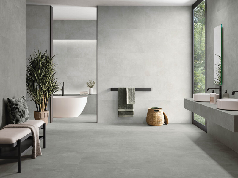 Huismerk tegels Indeed Grey 60x120 rett