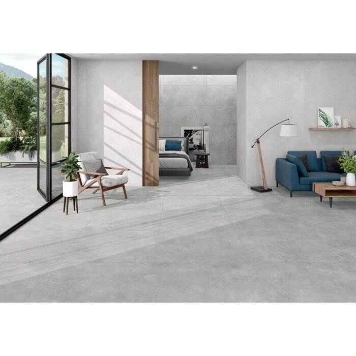 Huismerk tegels Indeed Grey 60x120 rett