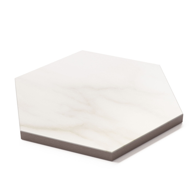 Cifre Cerámica Hexagon Diamond Gold mat 15x17