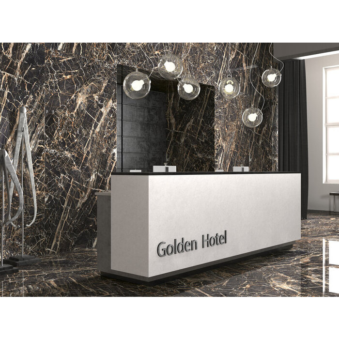 Cifre Cerámica Black Golden gepolijst 120x260 rett