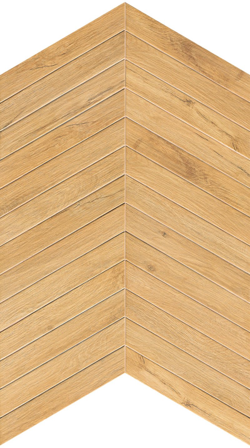 FAP Ceramiche Plein Air Gold Chevron 7,5x45