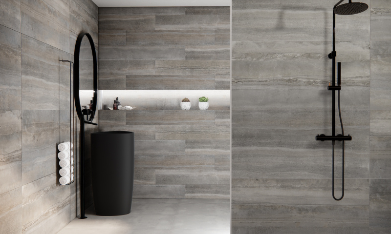 Prissmacer Cerámica Serenity Antracite 20x120 rett