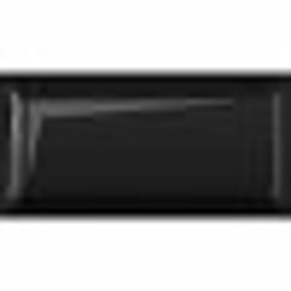 Sample Metro wandtegels zwart glans 10x20