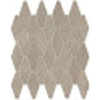 Sample Nobu Grey rombi mosaico 5x11,5 rond op net van 31x35,5