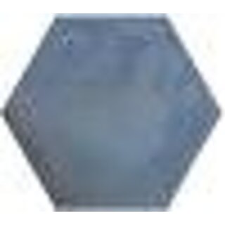 Sample Hexagon Moon Blue glans 16x18