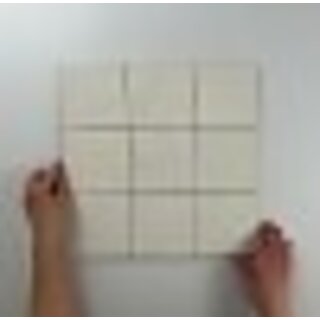 Sample Oud Hollandse witjes Ivoor 13x13