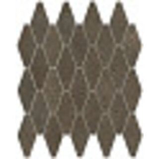 Sample Nobu Cocoa rombi mosaico 5x11,5 rond op net van 31x35,5