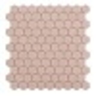 Sample By Goof mozaiek hexagon pink 3,5x3,5cm