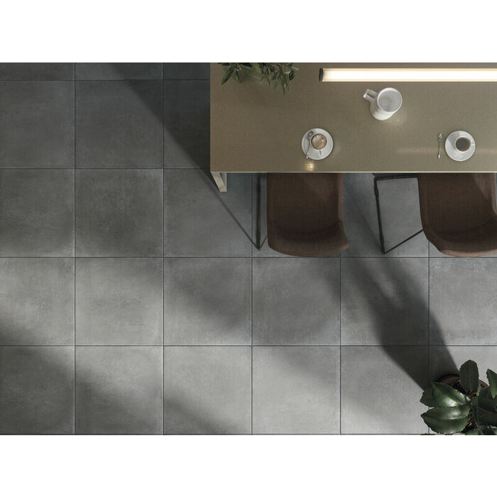 Cifre Cerámica Beton Antraciet 60x60