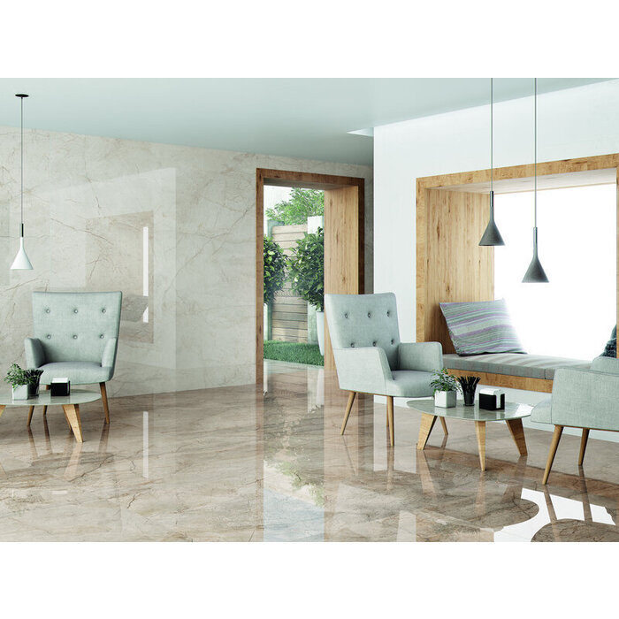Cifre Cerámica Egeo Ivory Pulido 120x120 rett