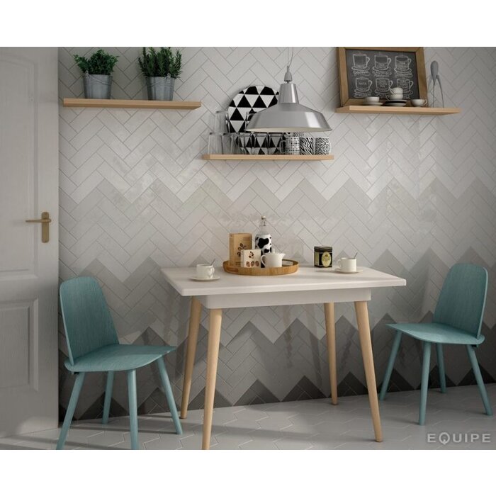 Equipe Cerámicas  Premium Countri Grey Pearl 6,5x20 glans