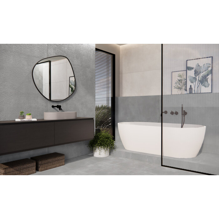 Prissmacer Cerámica Beton Cire Bercy Grigio decor wandtegel 60x120 rett