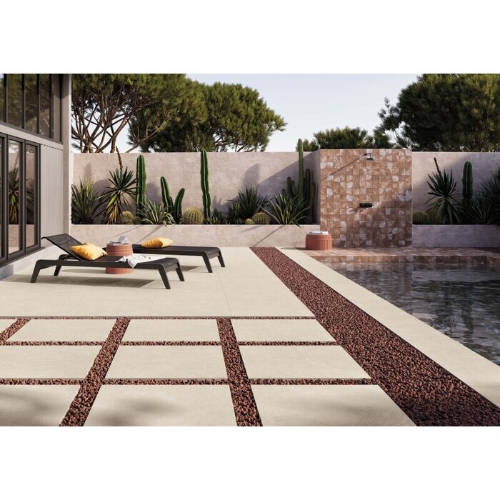 Cifre Cerámica Terrastegel Acron Ivory 60x60 rett 20mm