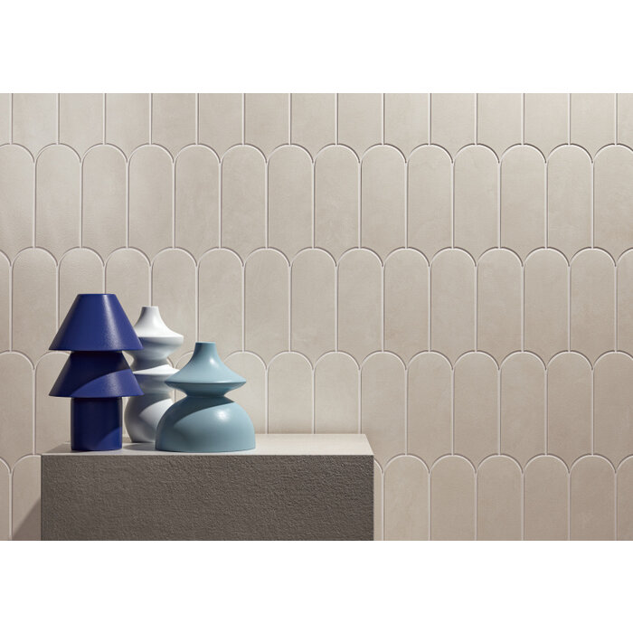 Cifre Cerámica Alure Ivory visschub wandtegel 8x21,5