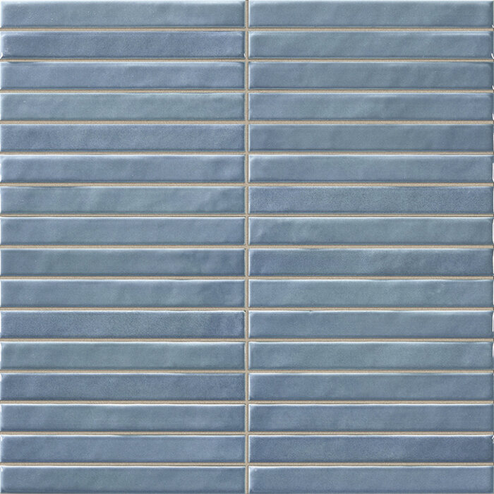 La Platera Cerámica Pencil Kromo Teal mozaiektegel 35x35cm