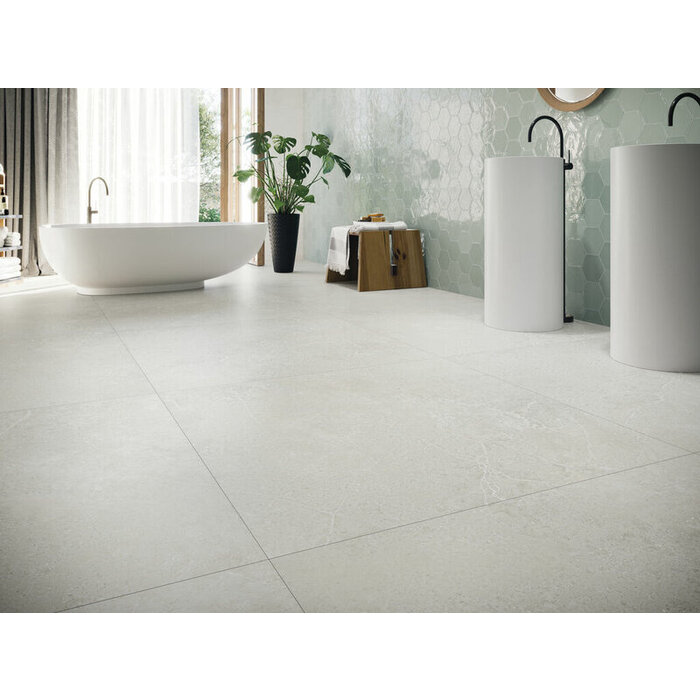 Cifre Cerámica Norwich White 60x60 rett