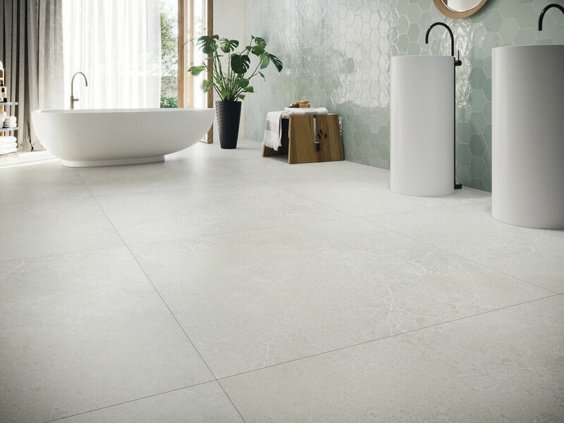 Cifre Cerámica Norwich White 60x60 rett
