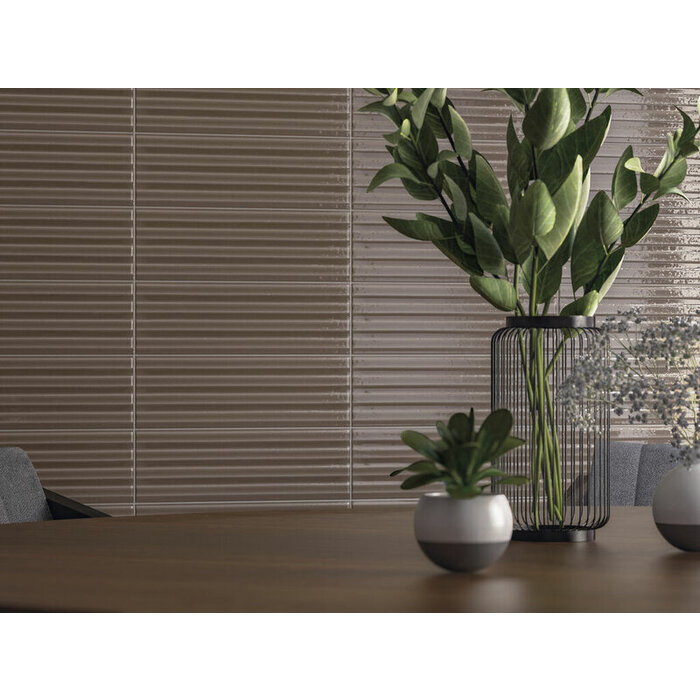 Cifre Cerámica Gare Taupe glans 10x30,5