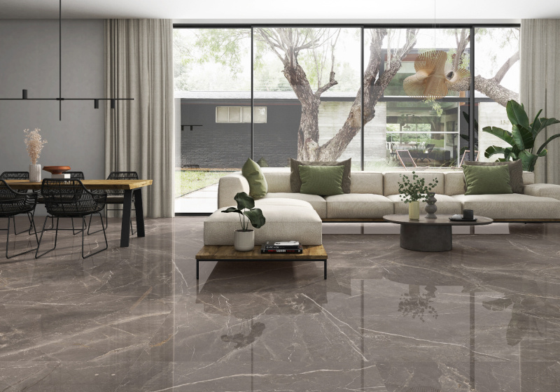 Prissmacer Cerámica Fior di Bosco Noce gepolijst 120x120 rett