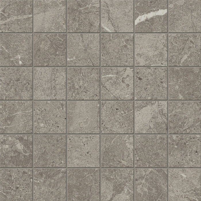 Atlas Concorde Solution Duolith Marengo mozaiek 5x5 op net van 30x30