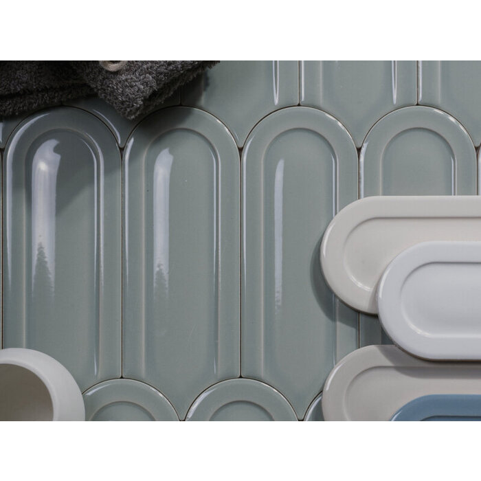 Cifre Cerámica Gala Sage glans 8x21