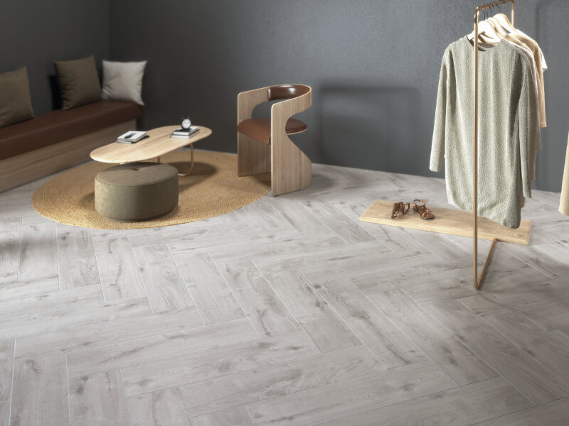 Huismerk tegels Yukon Grey 30x120 rett