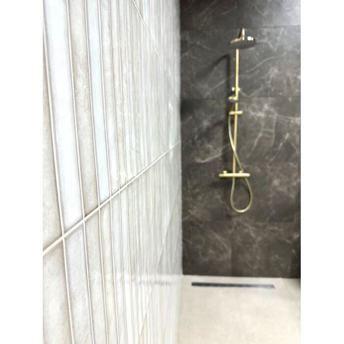 La Platera Cerámica Brick Raku Pearl mozaiektegel 35x35cm