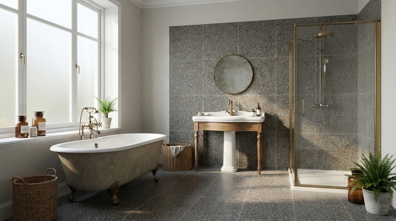Ceramiche Coem Terrazzo Mini Bucchero 60x60 rett