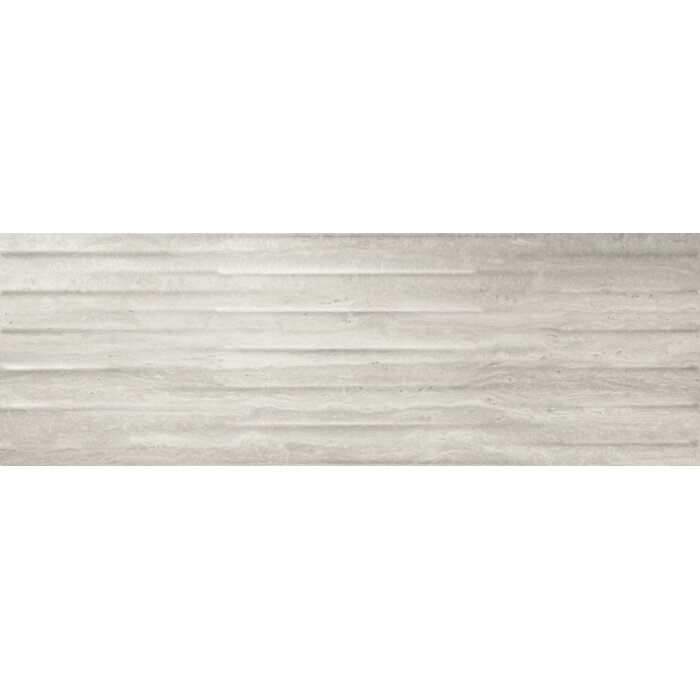 Baldocer Cerámica Venice Grigio wandtegel Drip decor 30x90 rett