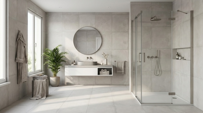 Baldocer Cerámica Neografton Silver 80x80 rett