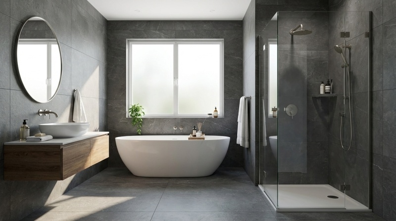 Baldocer Cerámica Zermatt Titanio 60x120 rett