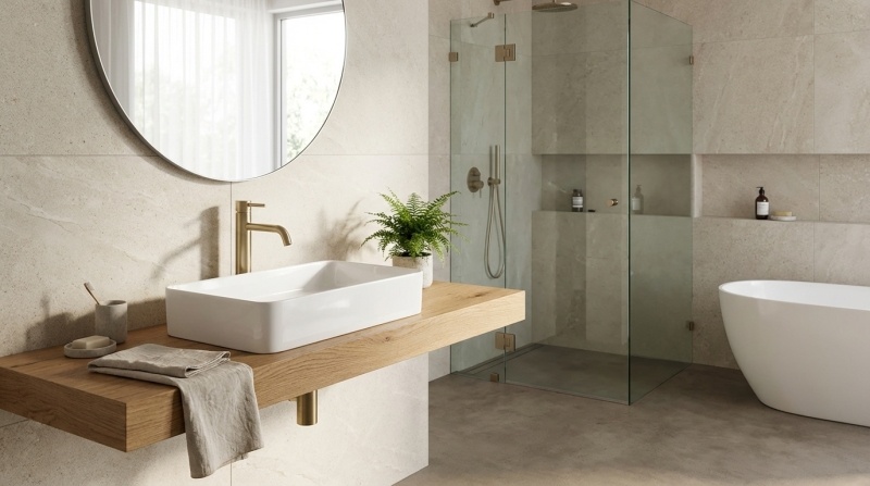 By Goof Waskom keramiek wit 60x34x11cm